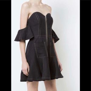 Brand New C/Meo Off shoulder dress